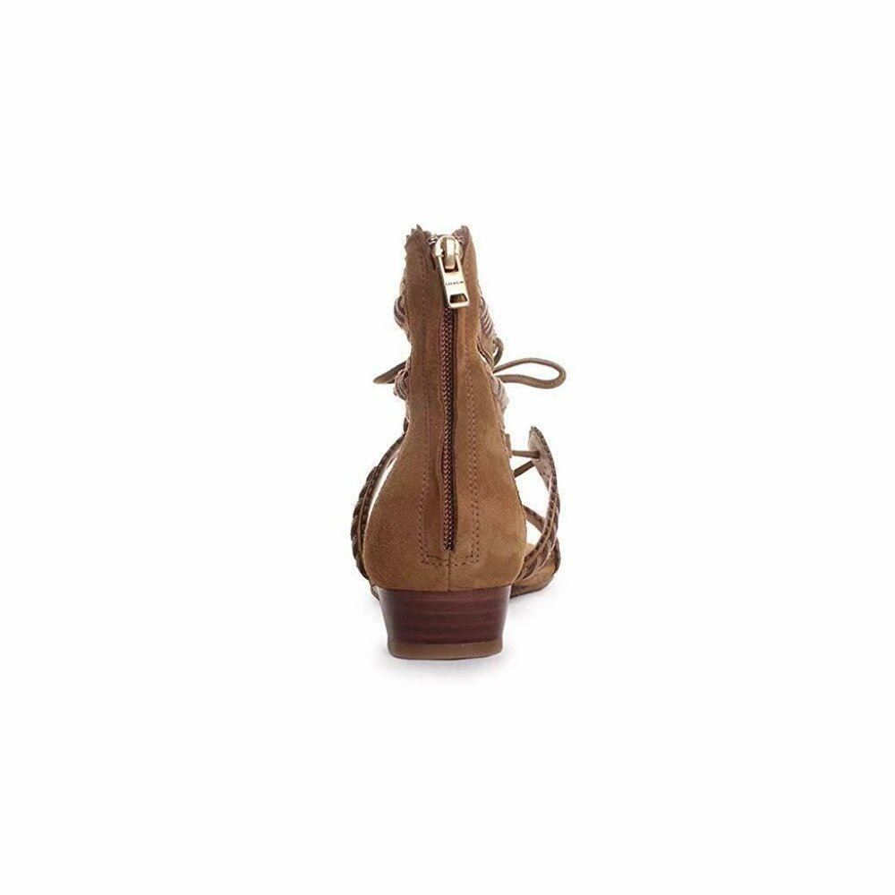 Coach VIa Demi Wedge Sandals in Peanut Oak - Picture 2 of 2